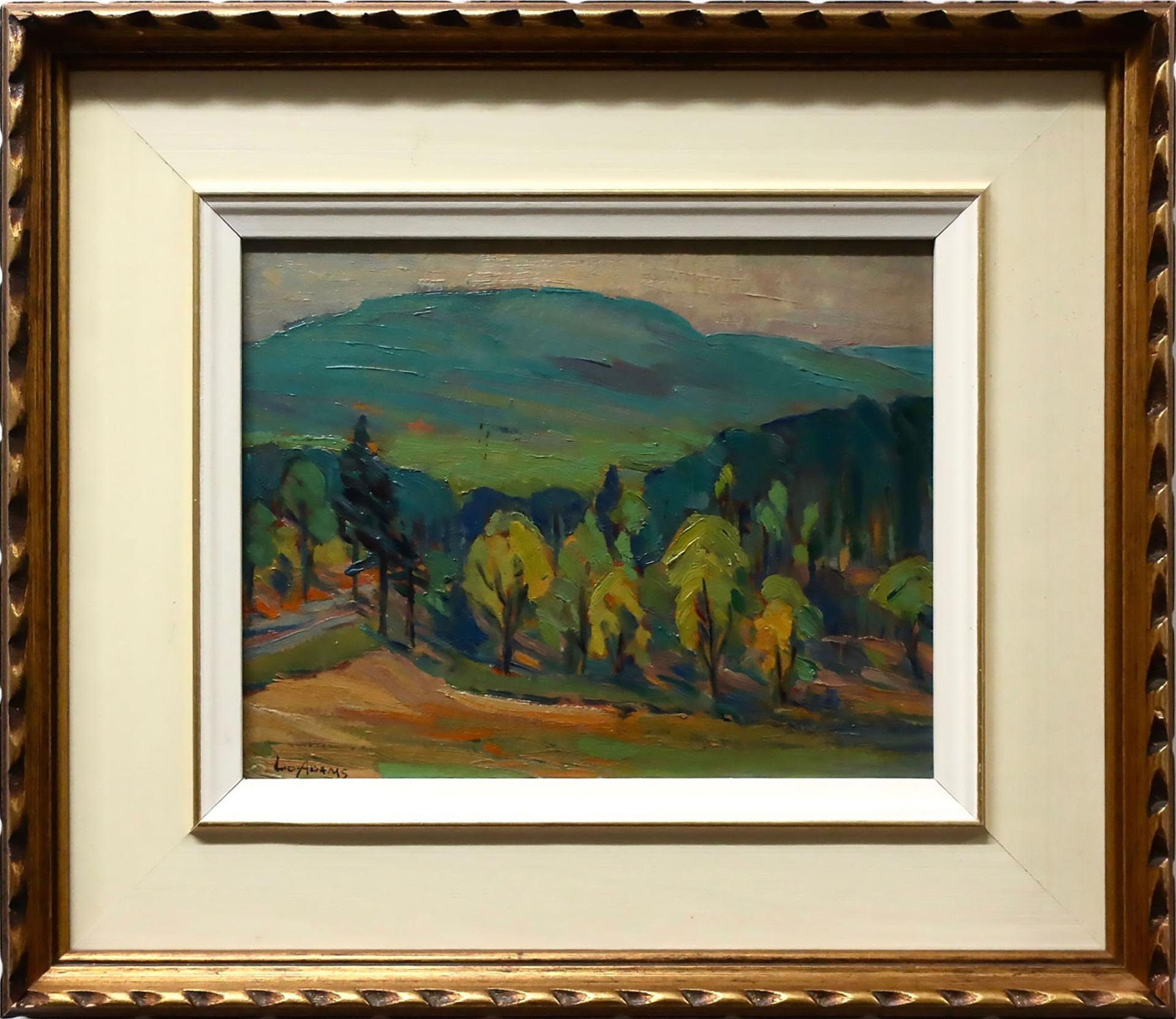Lily Osman Adams (1865-1945) - Evening Fall Landscape