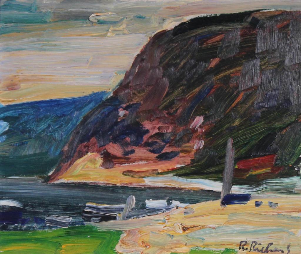 René Jean Richard (1895-1982) - A Quiet Cove, Baie-St-Paul Region