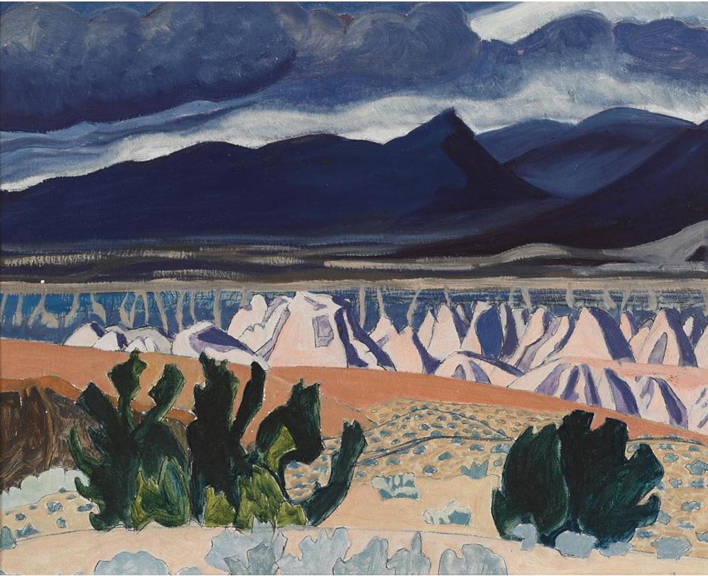 Isabel Grace McLaughlin (1903-2002) - Outside Santa Fe, New Mexico, 1938