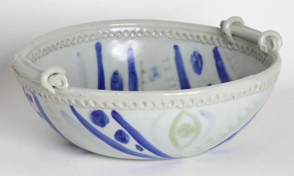 Maria Gakovic (1913-1999) - Untitled - Bowl With Blue and Green Pattern