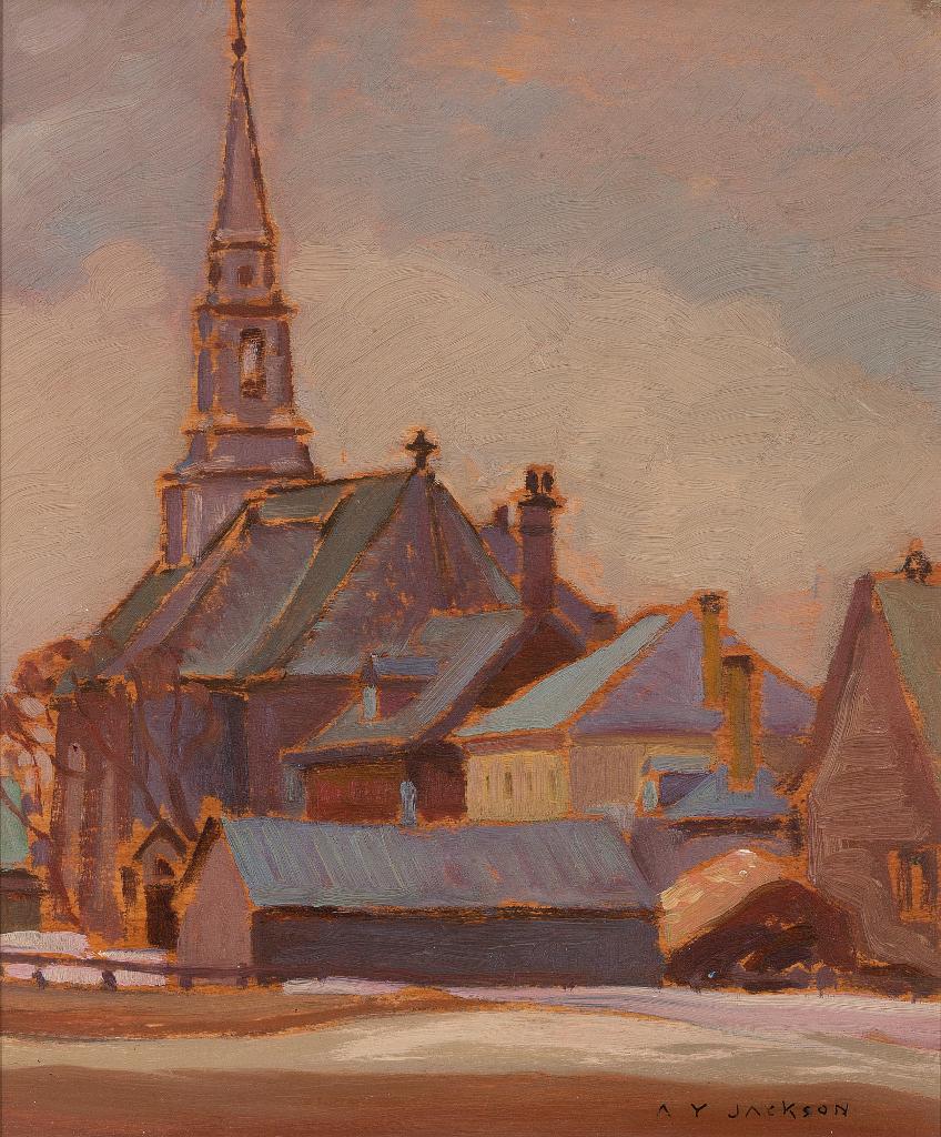Alexander Young (A. Y.) Jackson (1882-1974) - Village Of St. Urbain
