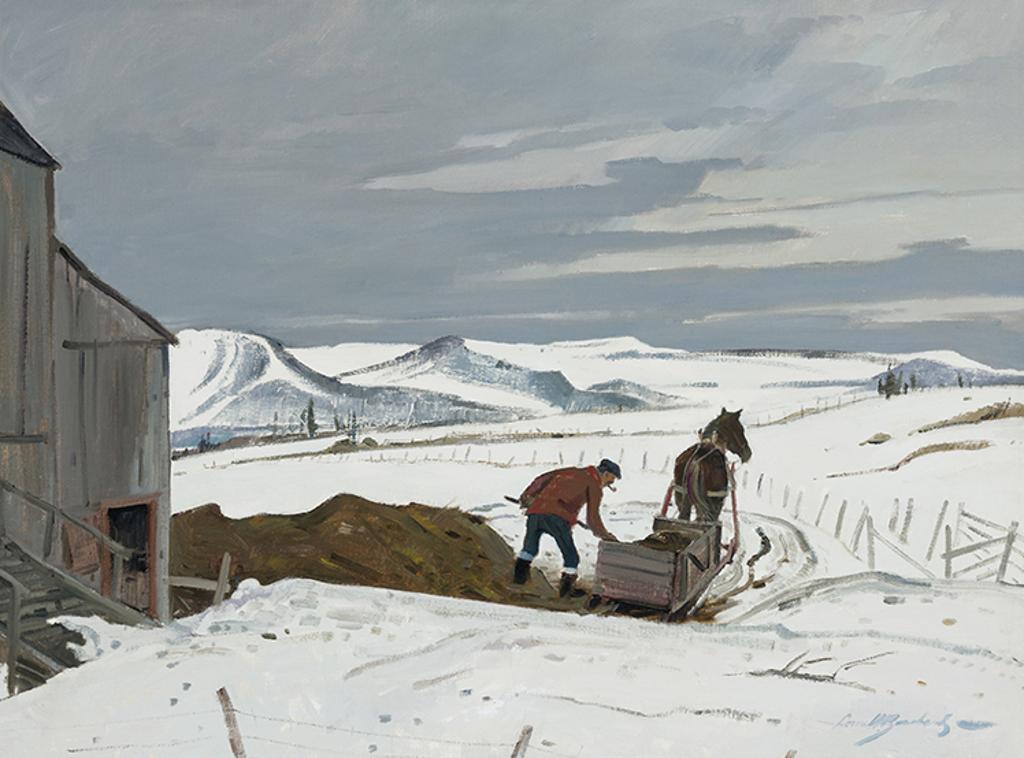 Lorne Holland George Bouchard (1913-1978) - Early Spring Cleanup