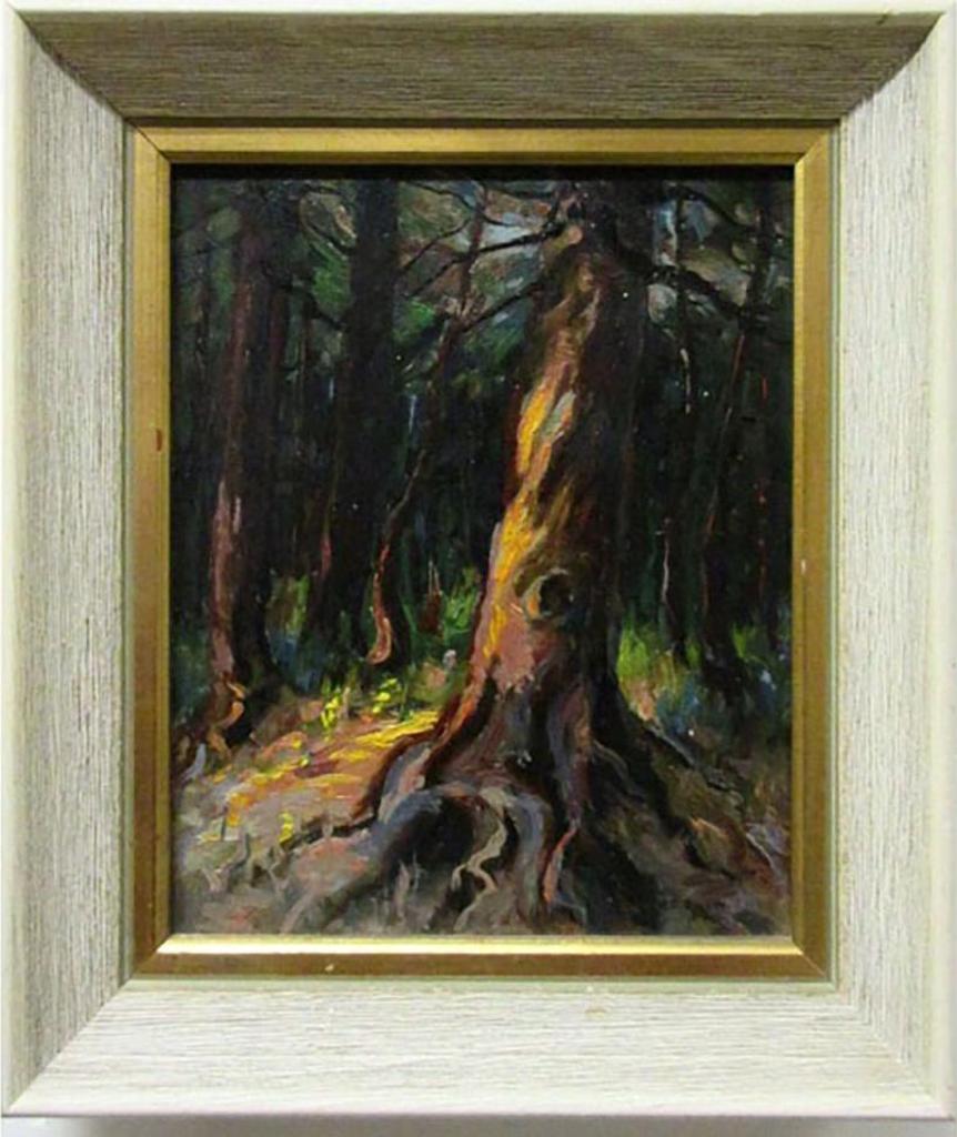 Stuart Clifford Shaw (1896-1970) - A Forest Sunset