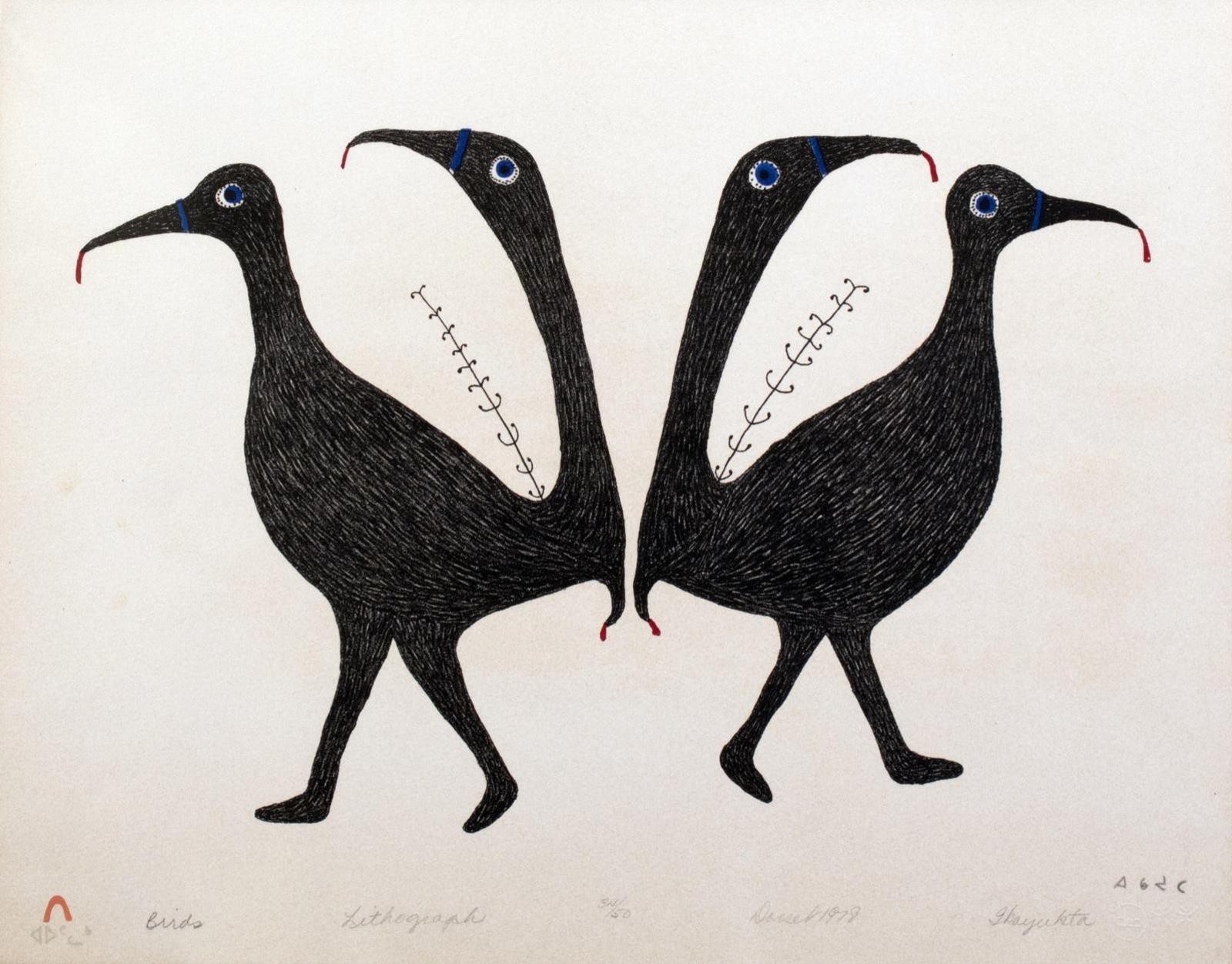 Ikayukta Tunnillie (1911-1980) - 1. BIRDS; 1978