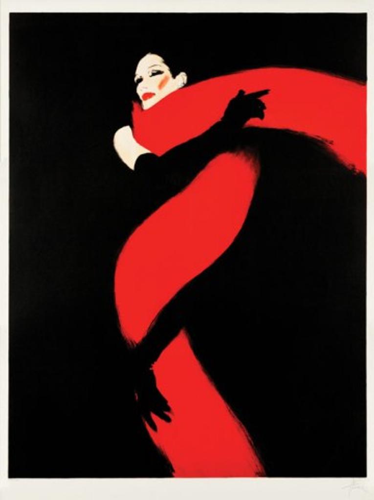 Rene Gruau (1909-2004) - La Femme en Noir