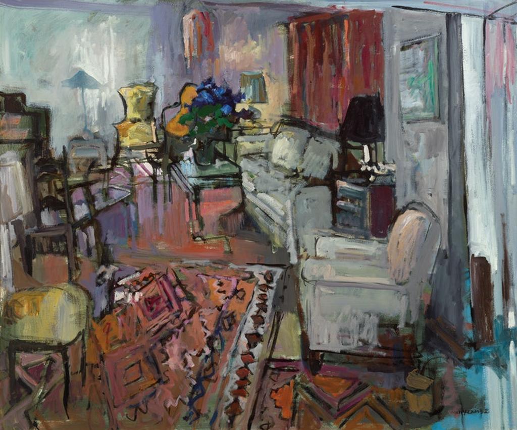Molly Joan Lamb Bobak (1922-2014) - Interior