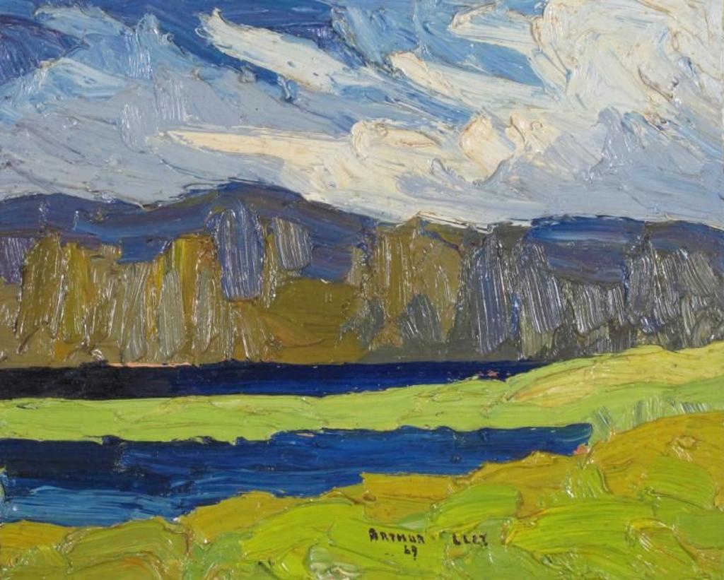 Arthur George Lloy (1929-1986) - Sky And Marsh; 1969