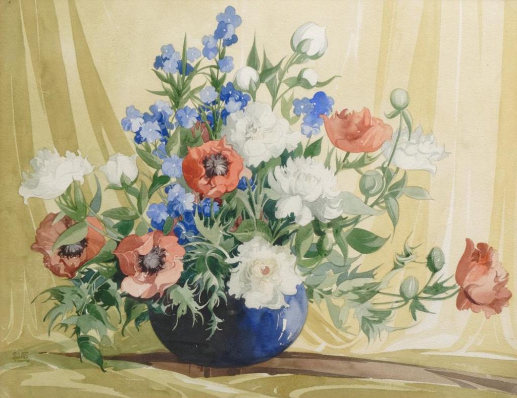 W. Garnet Hazard (1903-1987) - Mixed Flowers