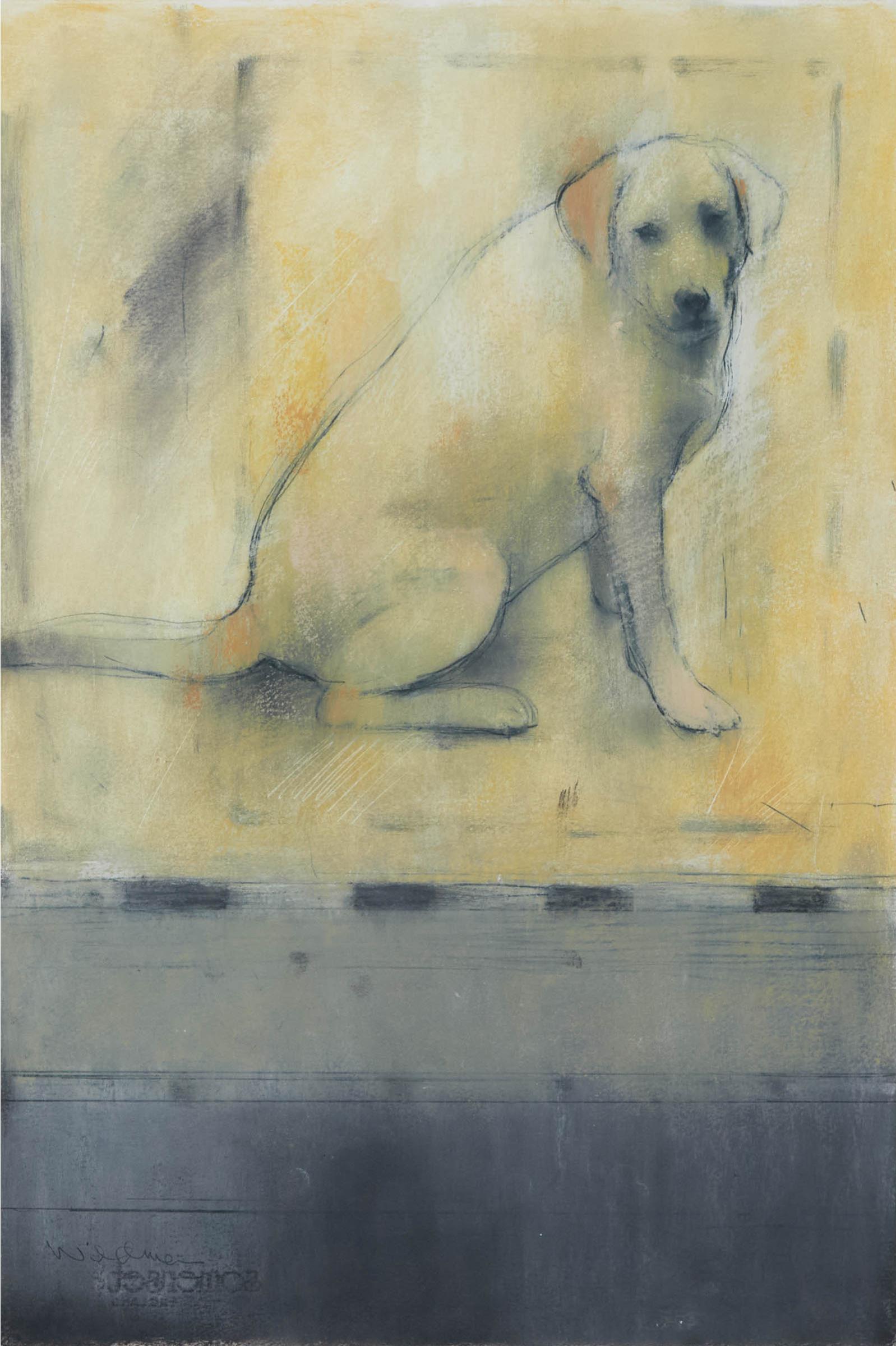 Sally Wildman (1939) - Untitled (Yellow Dog)
