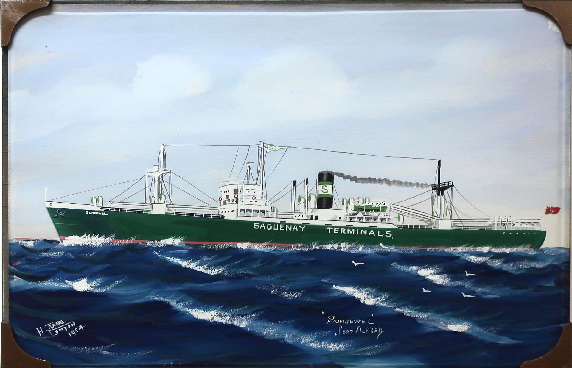 H. Crane - Sunjewel, Port Alfred (Canadian Freight Ship)