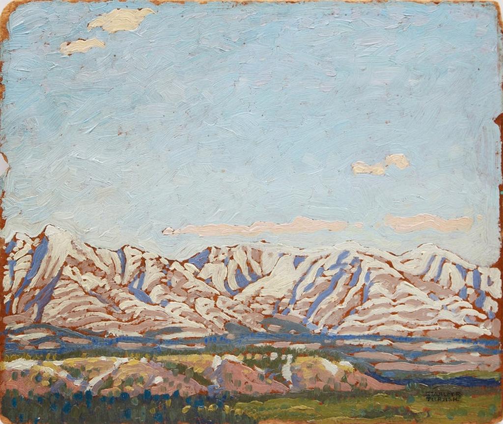 Stanley Francis Turner (1883-1953) - September Snow in the Rockies