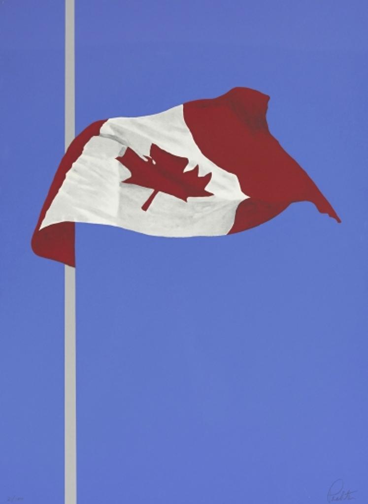 Charles Pachter (1942) - The Printed Flag