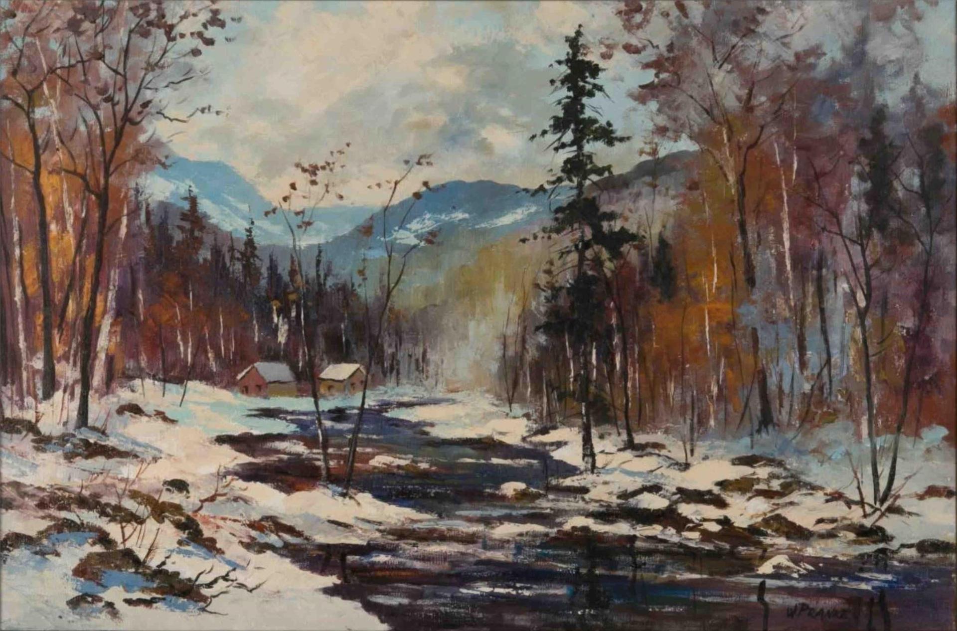 Walter Wenzel Pranke (1925) - Snow Covered Valley