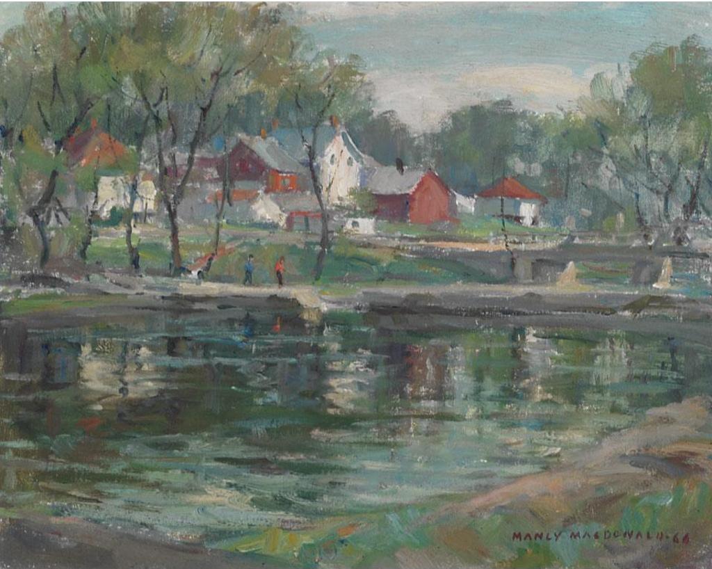 Manly Edward MacDonald (1889-1971) - Village Waterfront