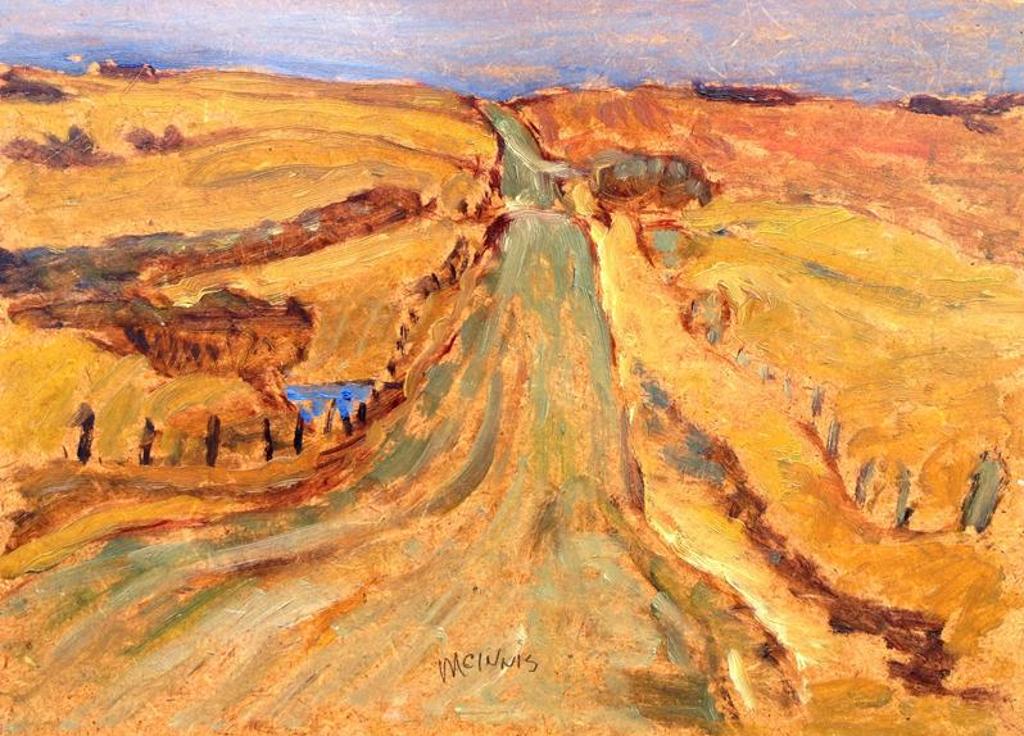 Robert F.M. McInnis (1942) - Prairie Road, Spring; 1978