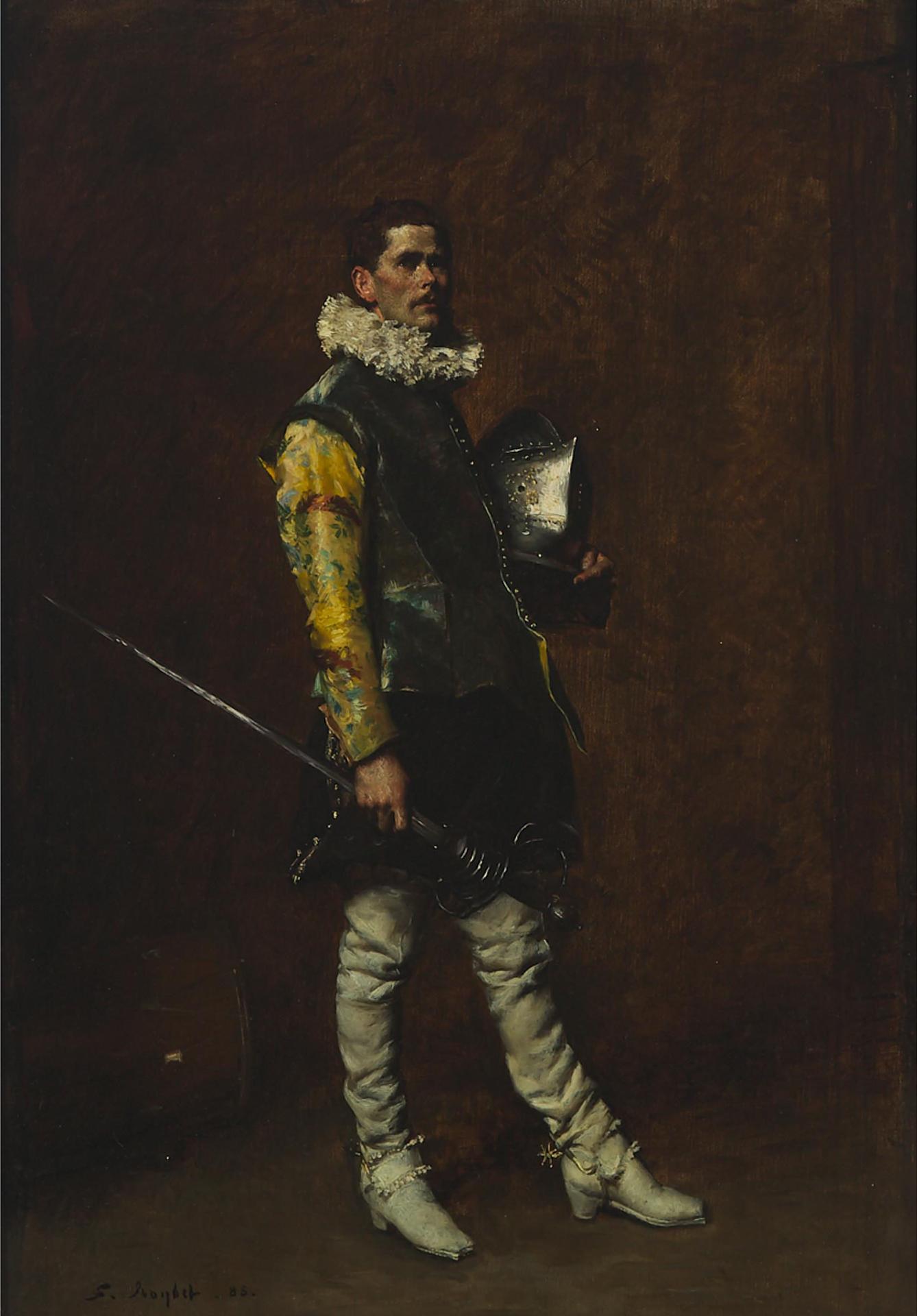 Ferdinand Victor Leon Roybet (1840-1920) - The Cavalier, 1888
