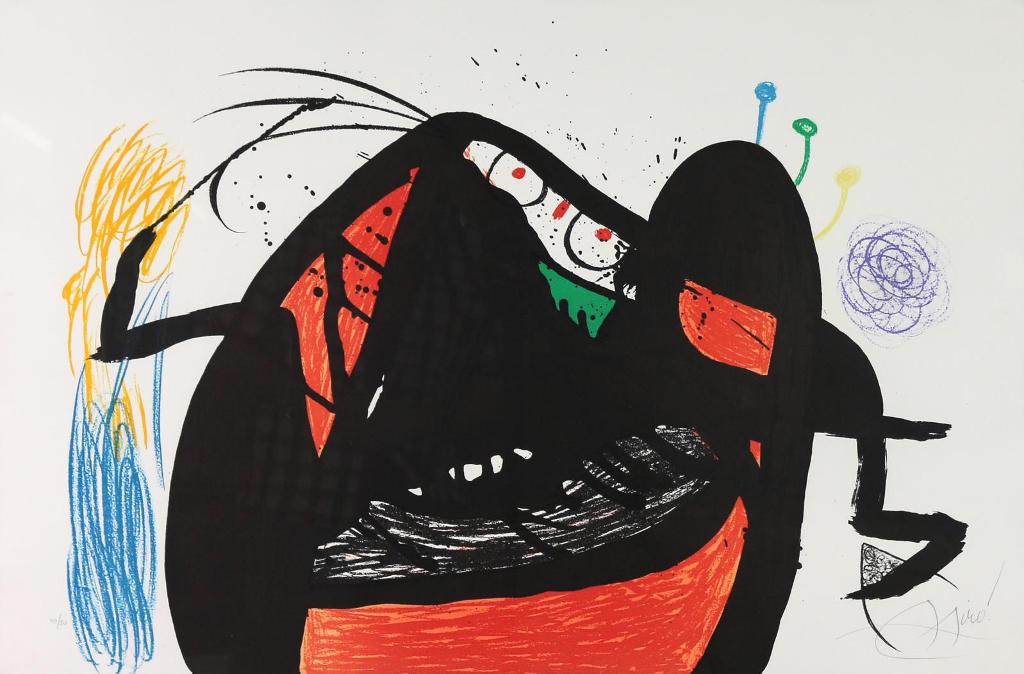 Joan Miró (1893-1983) - Laieule Des 10,000 Ages (The Grandmother Of 10,000 Ages); 1976