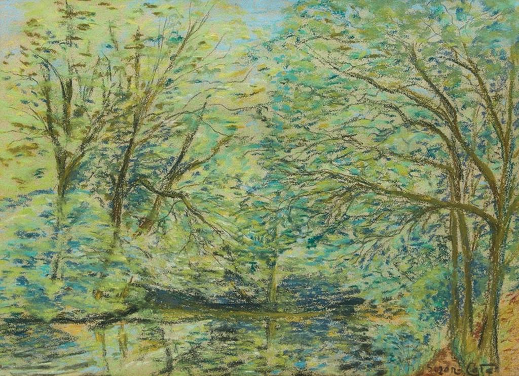 Marc-Aurèle de Foy Suzor-Coté (1869-1937) - Spring Trees on the Yamaska