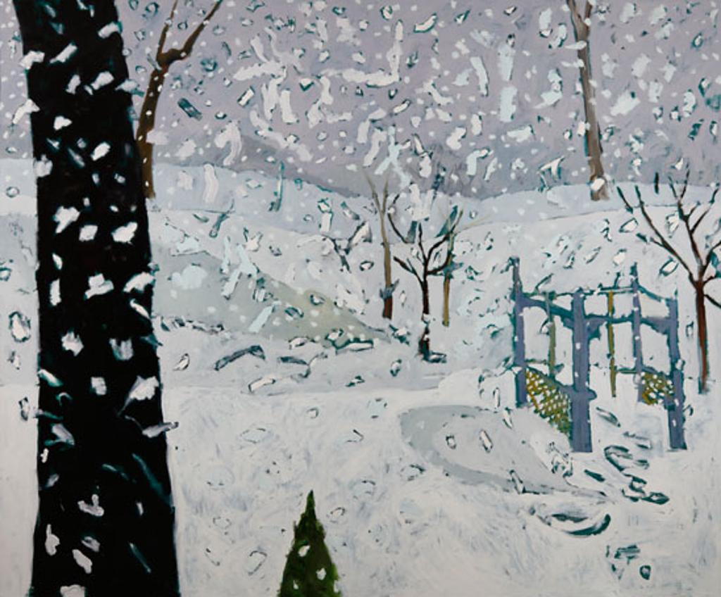 Christopher Broadhurst (1953) - Winter in the Garden (03675/185)
