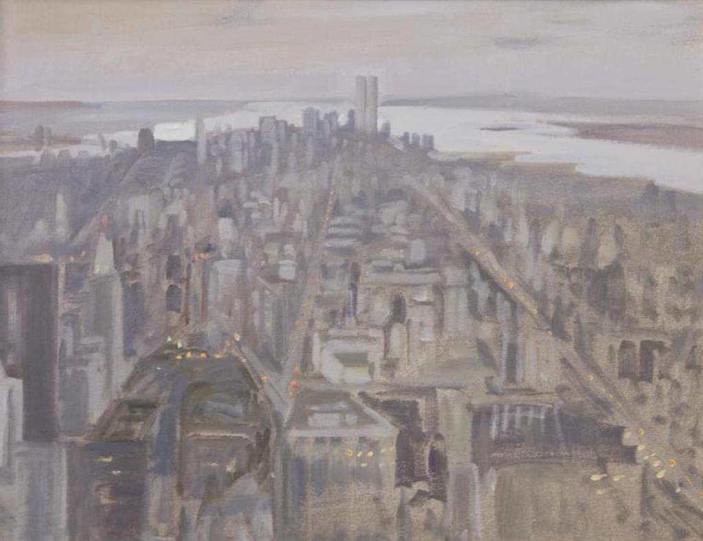 Peter Maxwell Ewart (1918-2001) - New York City from the Empire State Building