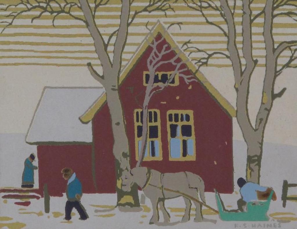 Frederick Stanley Haines (1879-1960) - Ontario Farmhouse