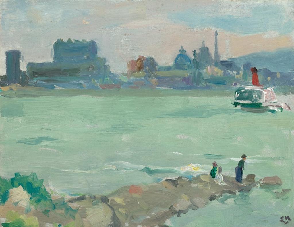 Edwin Headley Holgate (1892-1977) - The Ferry, Quebec