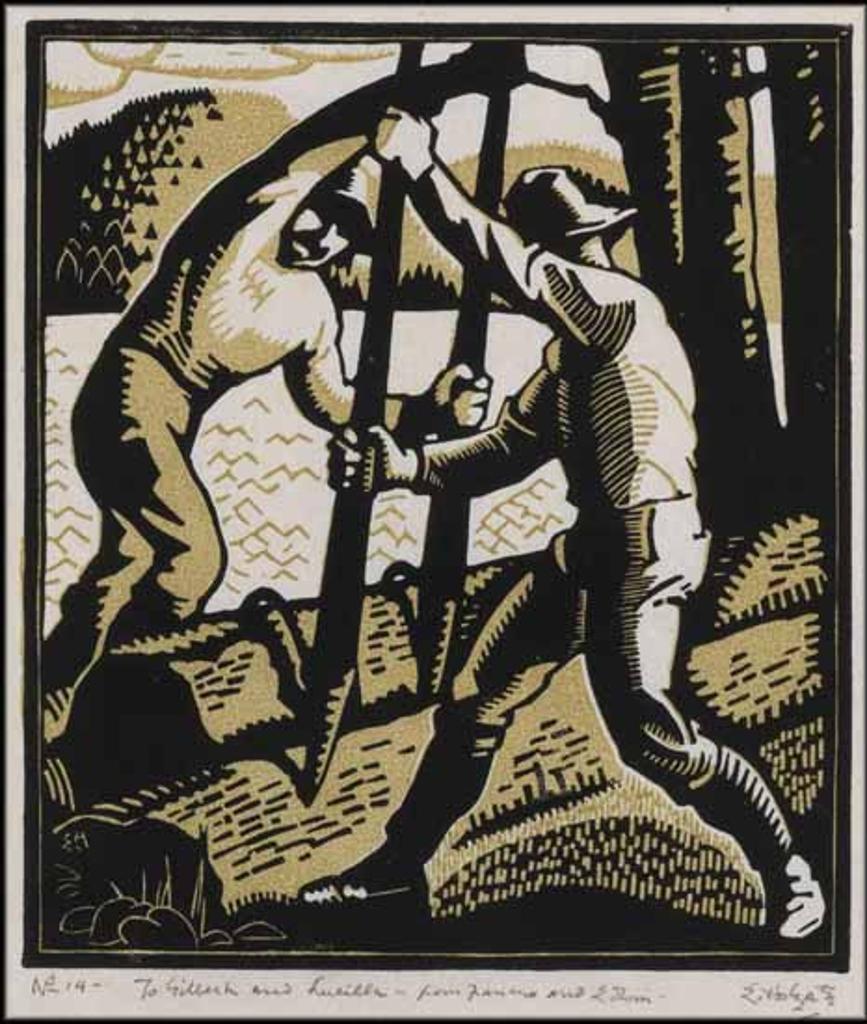 Edwin Headley Holgate (1892-1977) - Lumberjacks