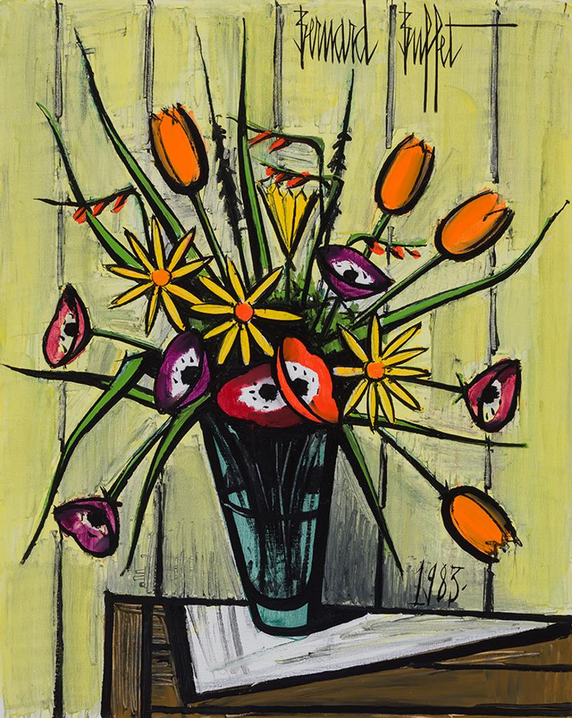Bernard Buffet (1928-1999) - Bouquet aux tulipes