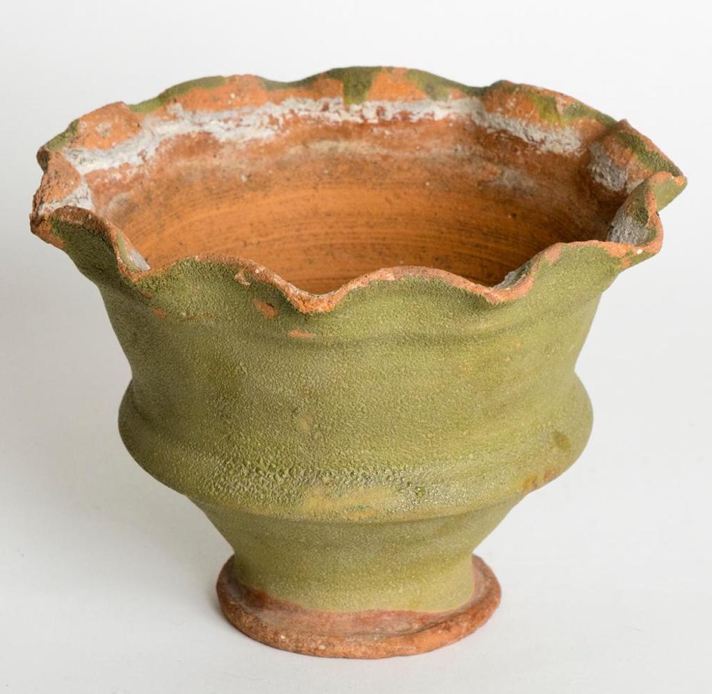 Peter Rupchan (1883-1944) - Plant Pot With Scalloped Rim