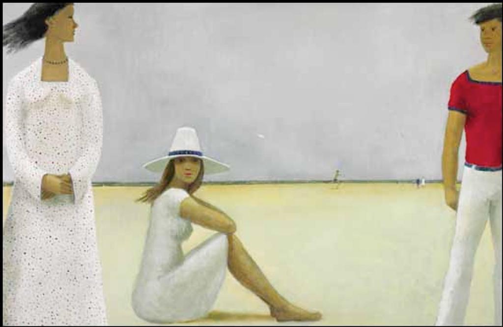 Jean Paul Lemieux (1904-1990) - La plage américaine