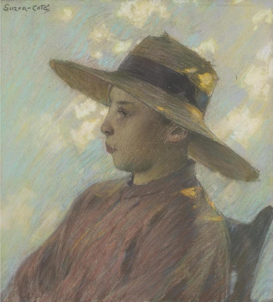 Marc-Aurèle de Foy Suzor-Coté (1869-1937) - Portrait Of J.G. Poisson