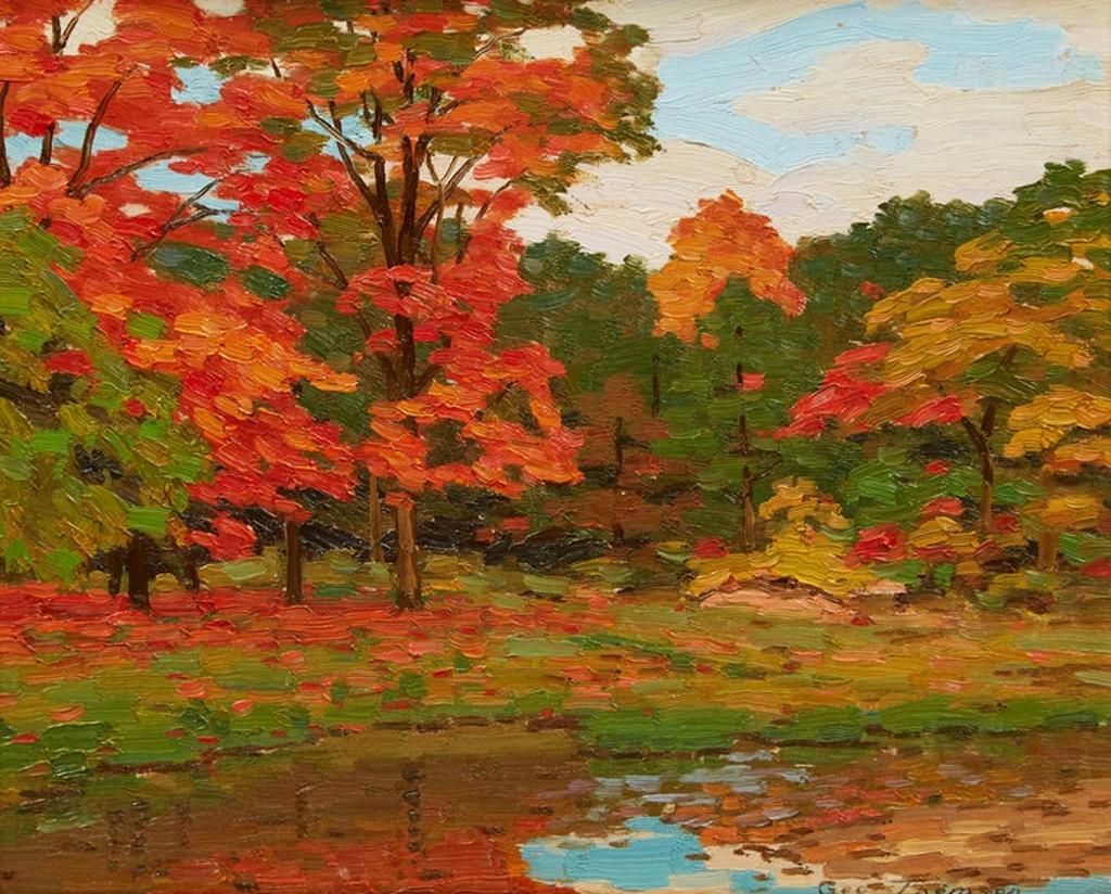 George Albert Thomson (1868-1965) - View in Harrison Park, Owen Sound