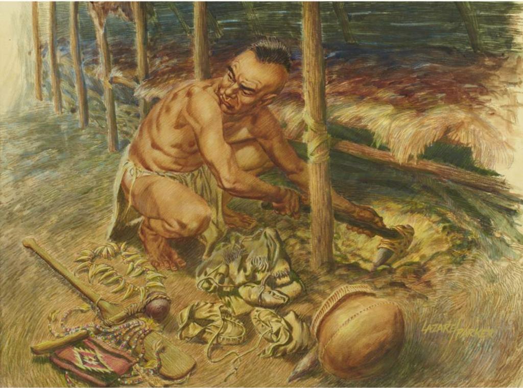 Gerald Lazare And Lewis Parker - Burying The Cache (Justice 1)