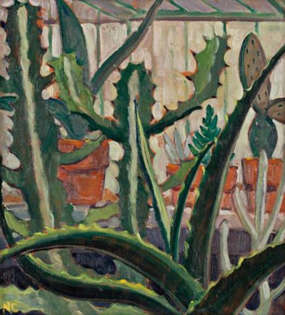 Nora Frances Elisabeth Collyer (1898-1979) - Cacti; Floral Study