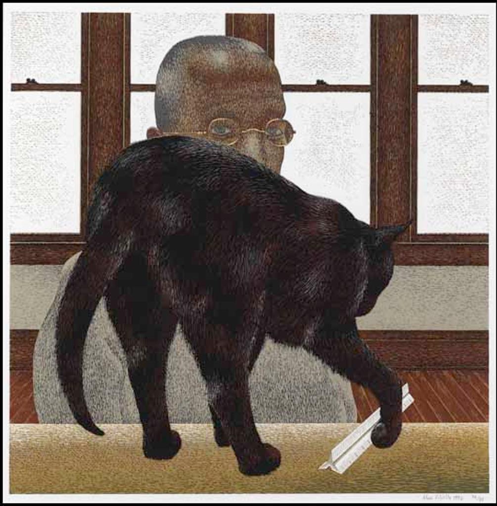 Alexander (Alex) Colville (1920-2013) - Black Cat