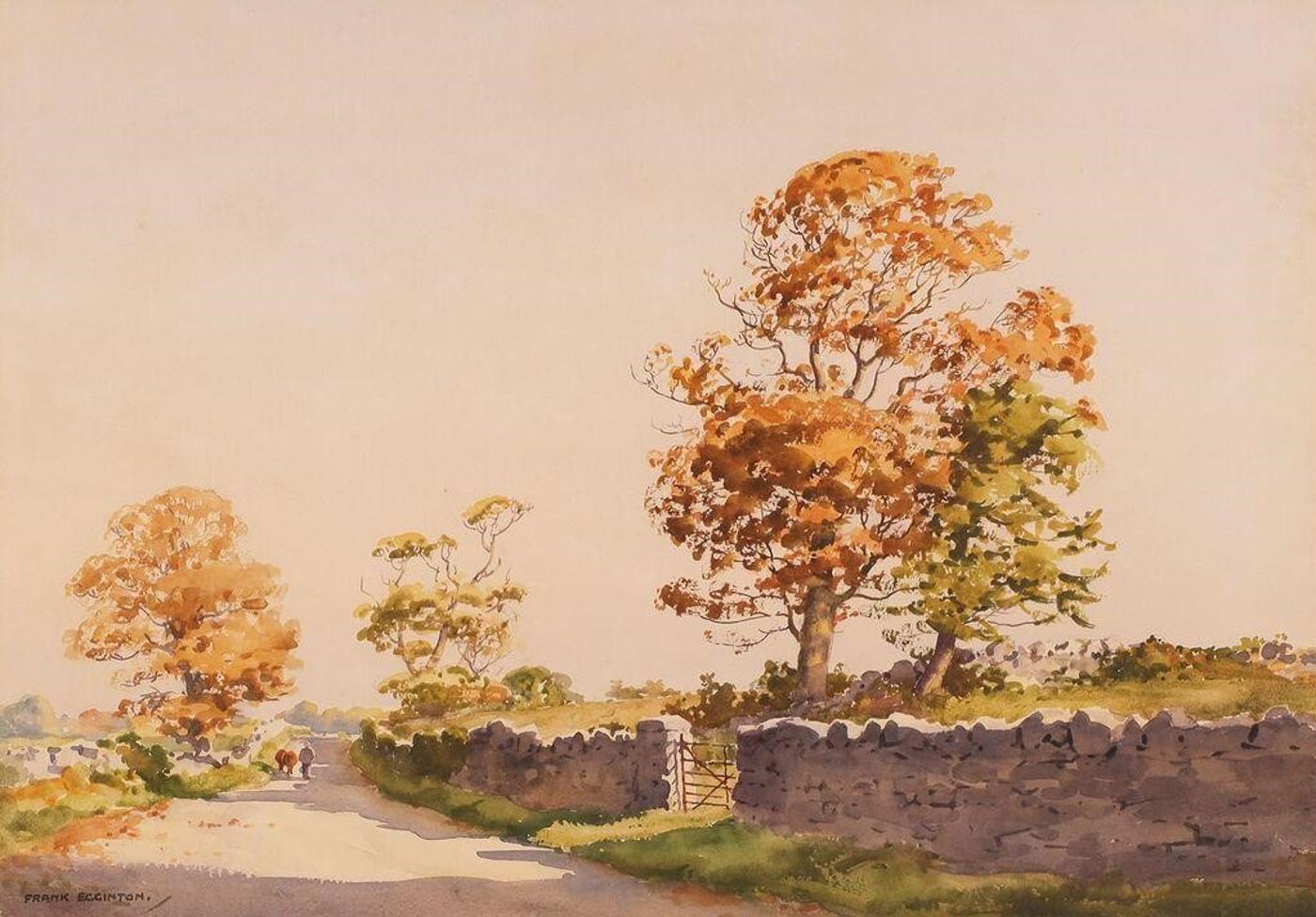 Frank Egginton (1908-1990) - Autumn Near Bellinrobe (Co. Mayo)