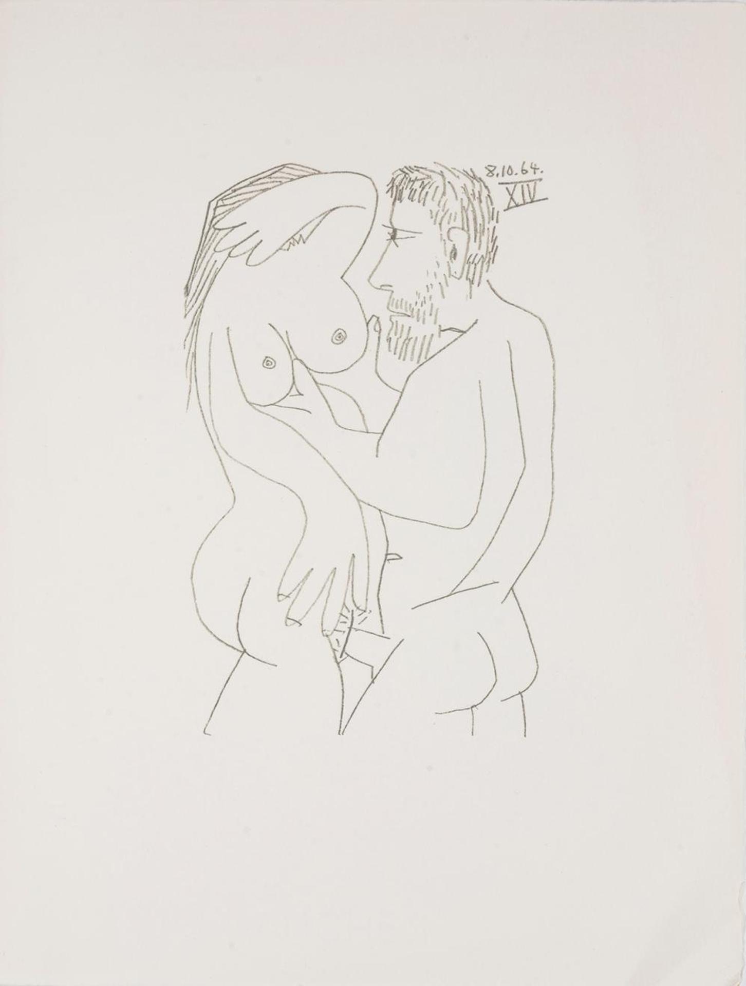 Pablo Ruiz Picasso (1881-1973) - Le Gout du Bonheur, Plate XIV