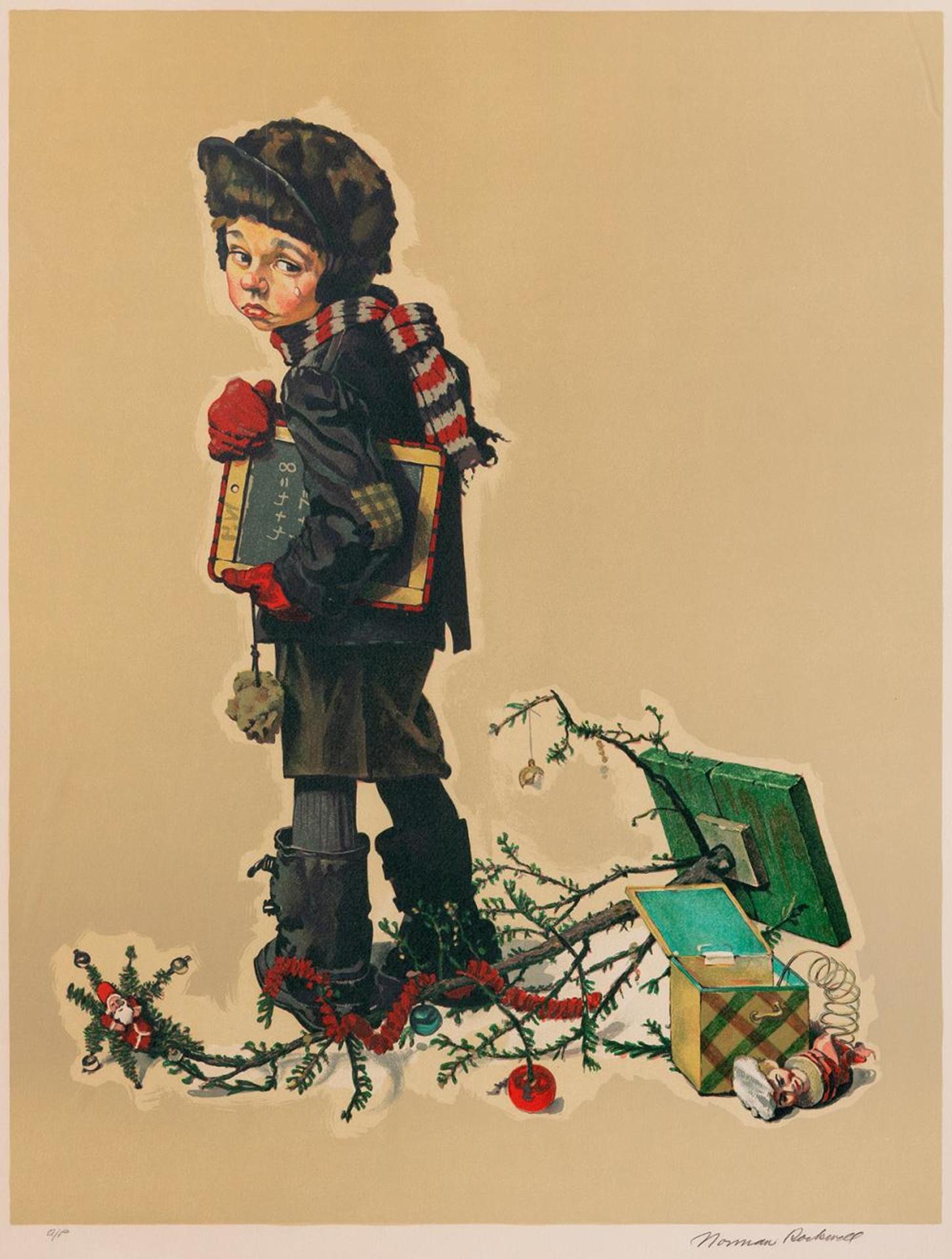 Norman Perceval Rockwell (1894-1978) - Day After Christmas