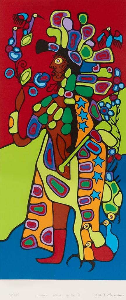 Norval H. Morrisseau (1931-2007) - Shaman Astral Guide II