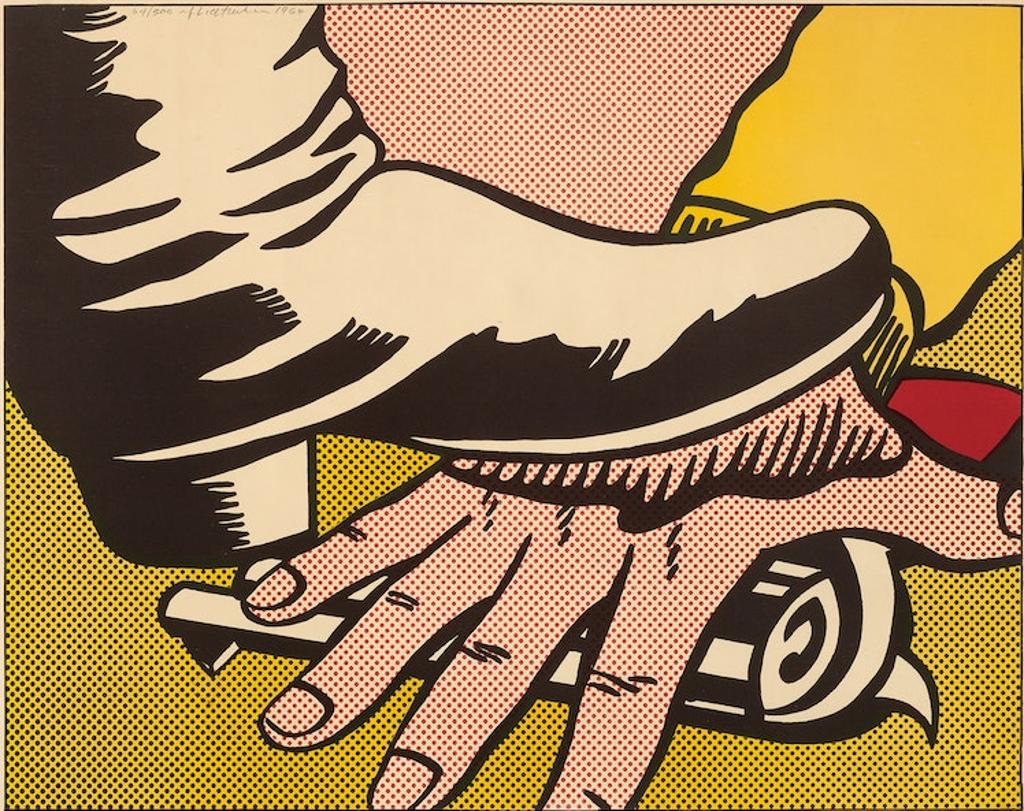 Roy Lichtenstein (1923-1997) - Foot and Hand (Corlett II.4)