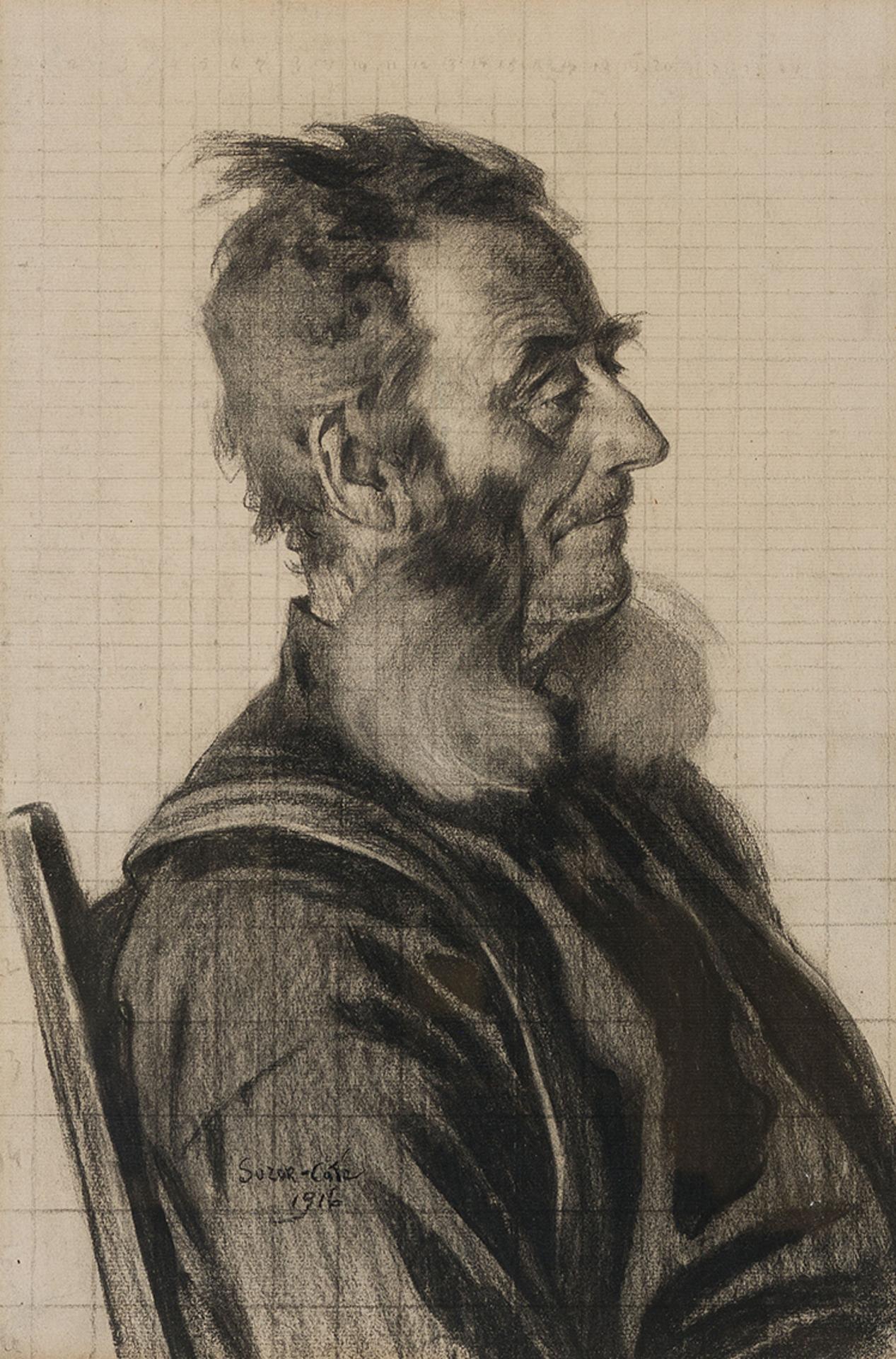 Marc-Aurèle de Foy Suzor-Coté (1869-1937) - Portrait of Jean-Baptiste Cholette