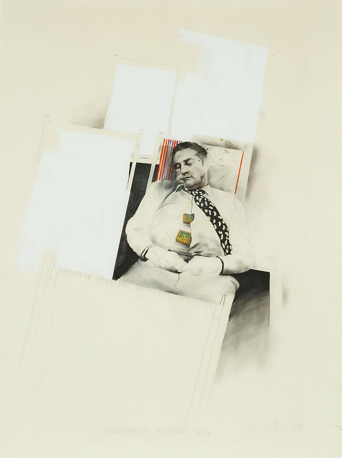 Terry Willson (1948) - Anonymous Portrait No.4, 1978
