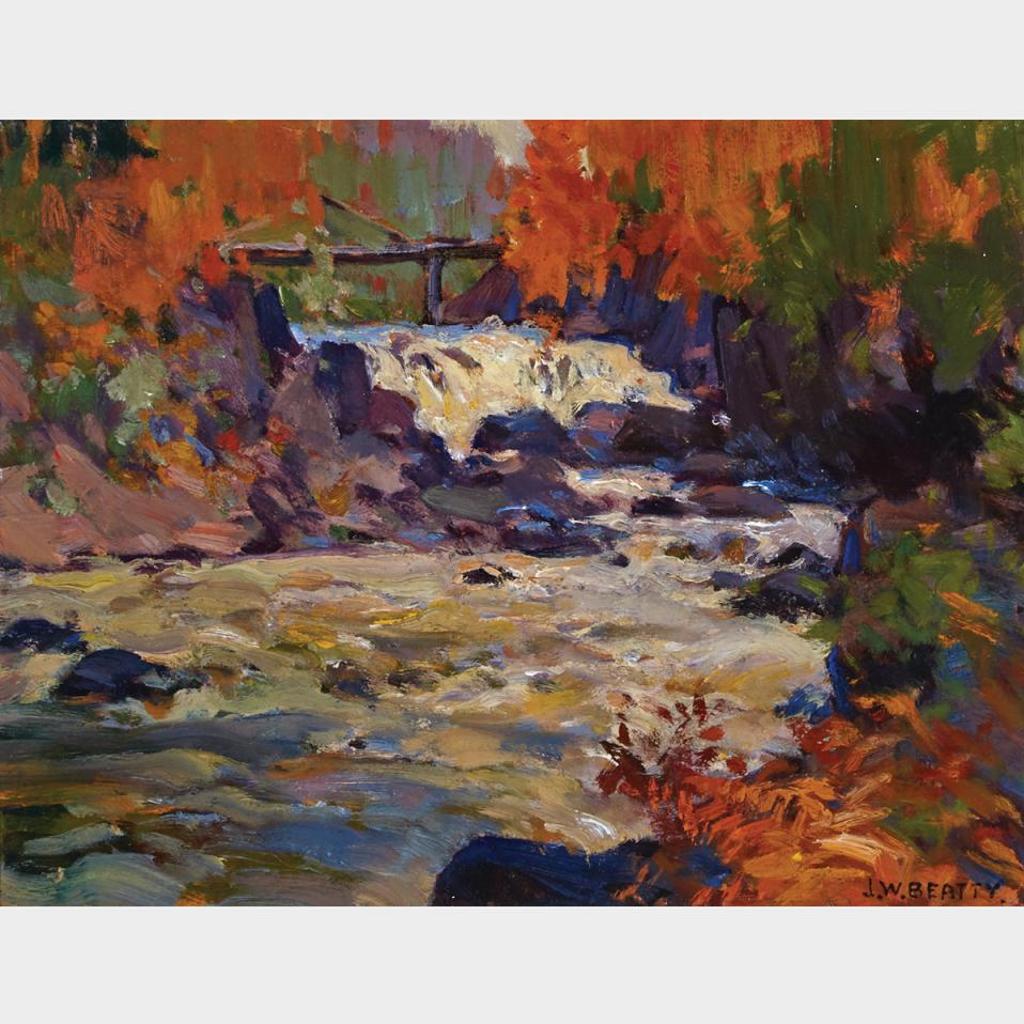 John William (J.W.) Beatty (1869-1941) - Brooks Falls, Magnetawan River