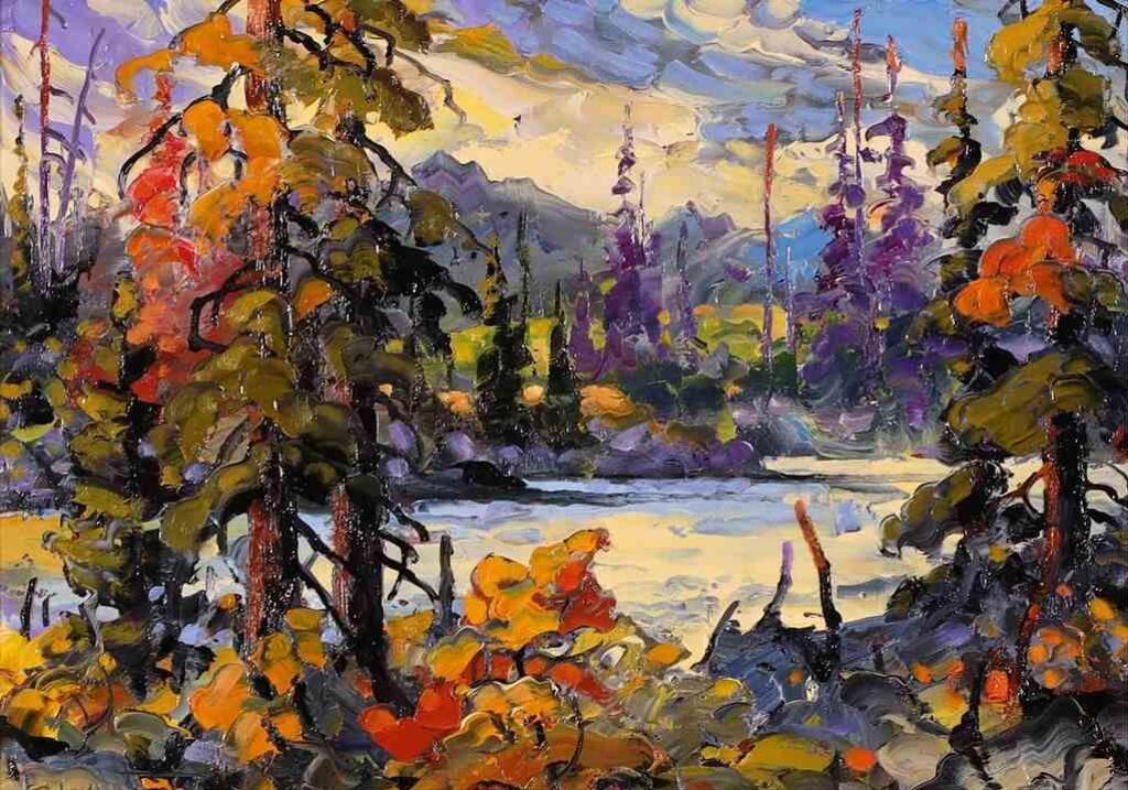 Rod Charlesworth (1955) - Autumn, Near Rocky