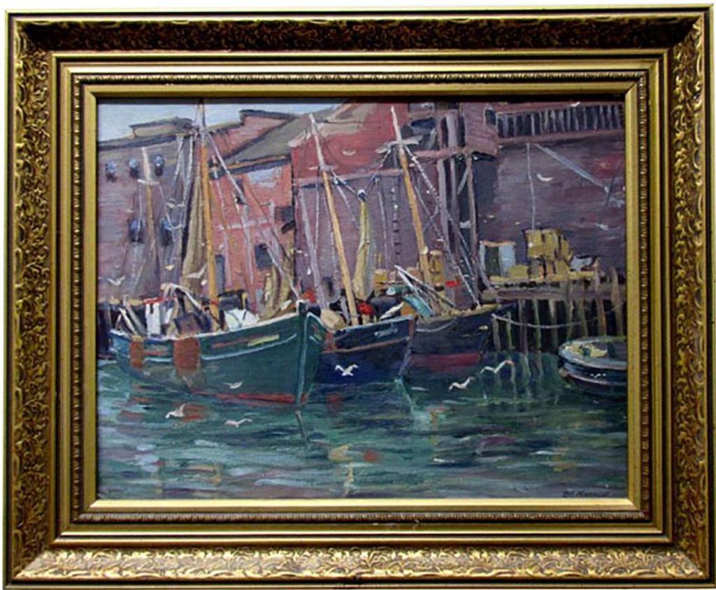 Orval Clinton Madden (1892-1971) - Fish Boats An Canneries In Portland Maine