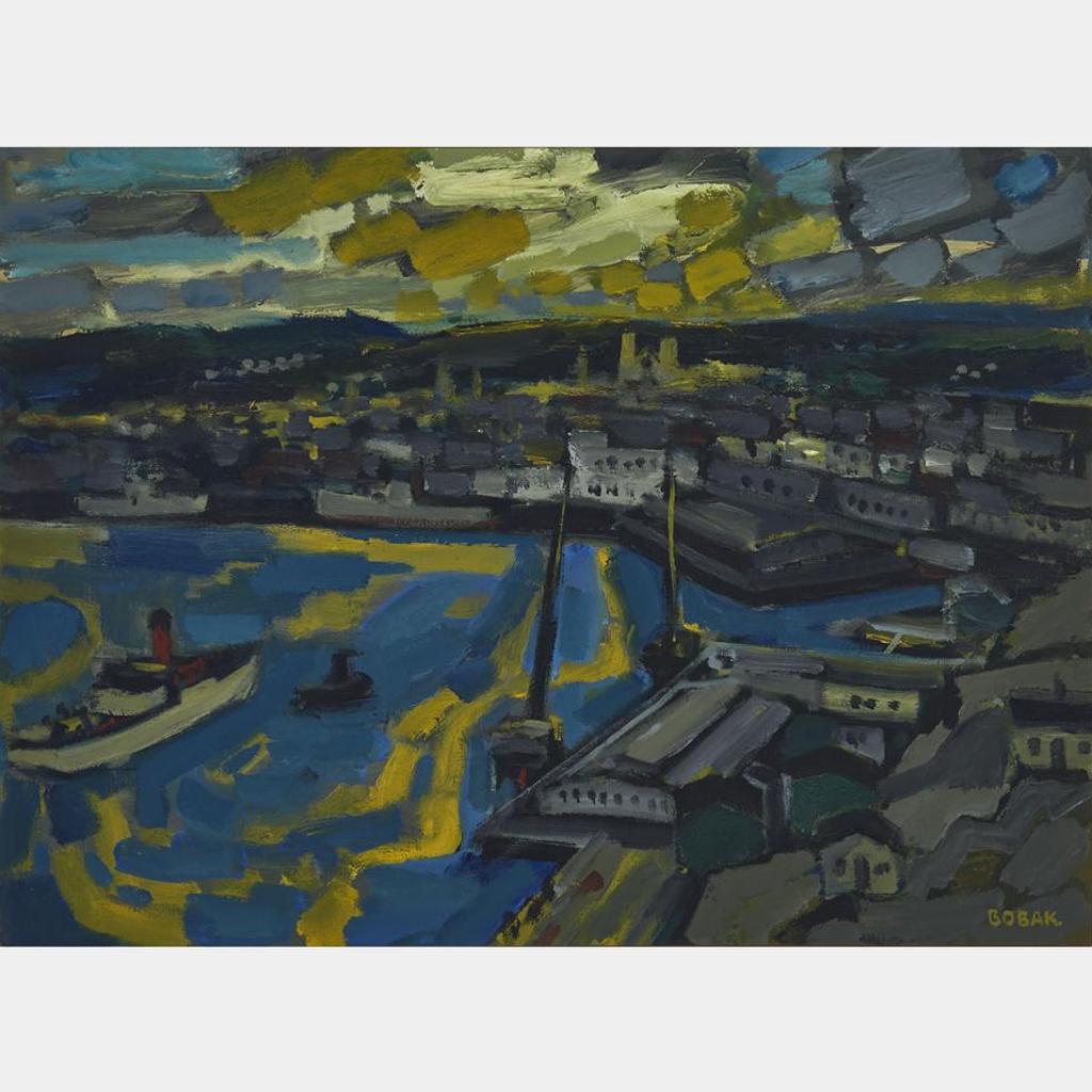 Bruno Joseph Bobak (1923-2012) - St. John's Harbour