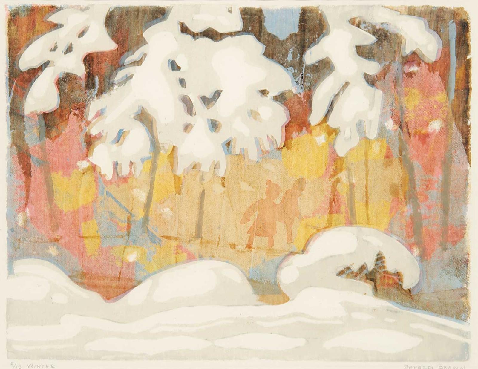 Annora Brown (1899-1987) - Winter  #9/10