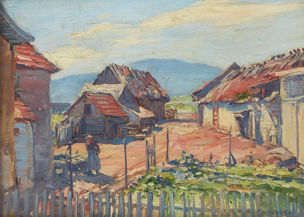 Frederick William Hutchison (1871-1953) - Barns, Baie St. Paul