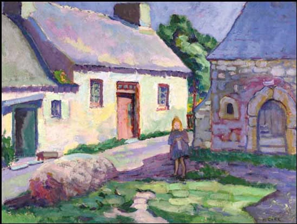 Emily Carr (1871-1945) - Cottage, St. Efflam