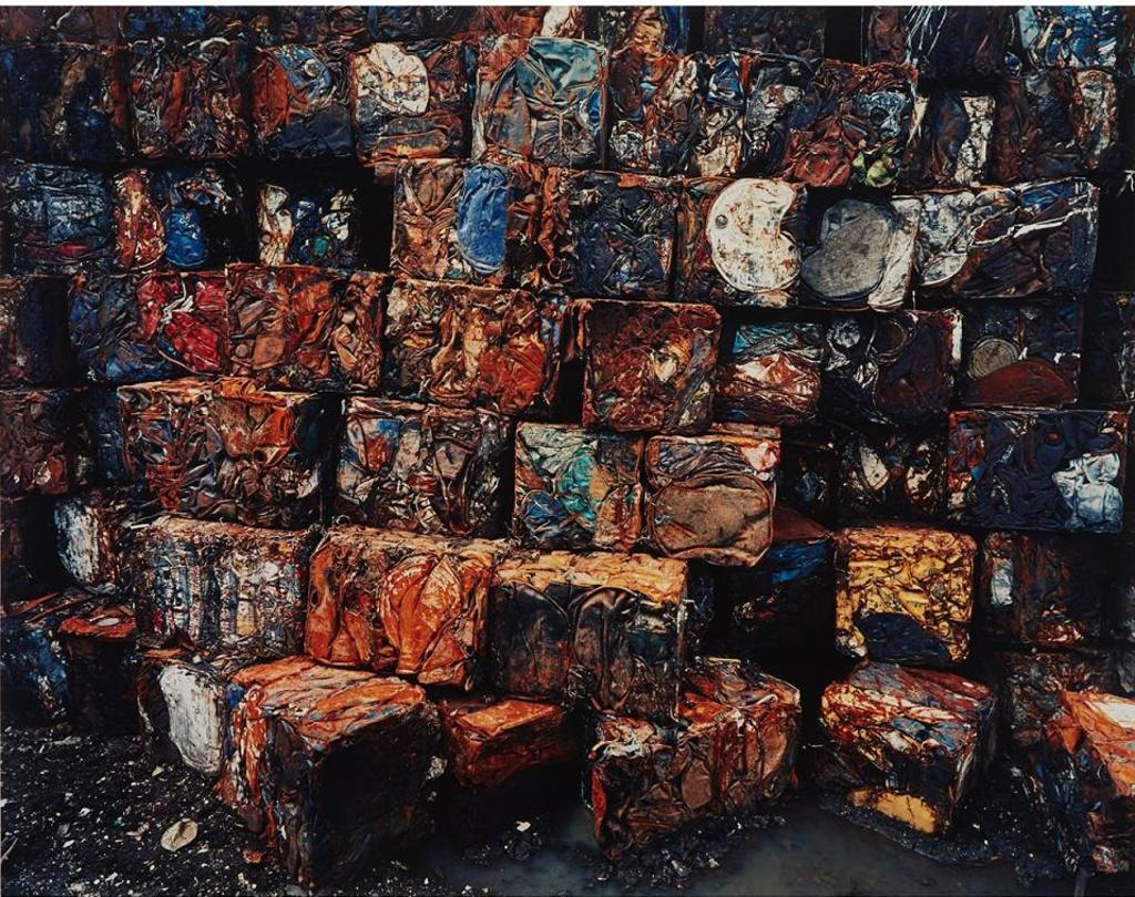 Edward Burtynsky (1955) - Densified Oil Drums #4, Hamilton, Ontario (From The Oil Series), 1997